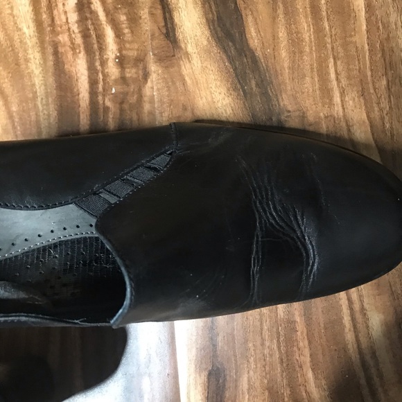 DANSKO BLACK LEATHER RAPHAEL CLOGS SIZE EU 37 - Picture 5 of 6